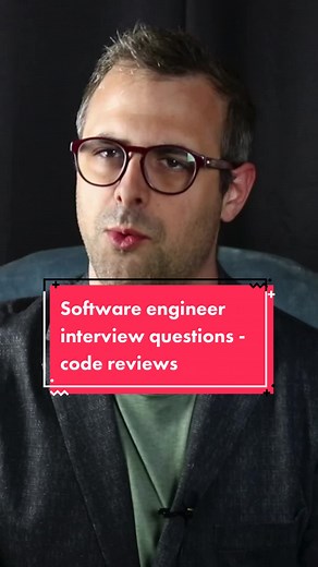 Code Reviews - Software Engineer Interview Questions - 31 #softwareengineering #softwaredevelopment ##interviewtips #interviewtipsandtrick #codereview