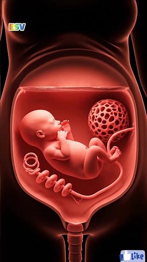 Baby’s First Movements Inside the Womb | 3D Animation