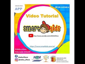 Vídeo tutorial da plataforma Smart kids
