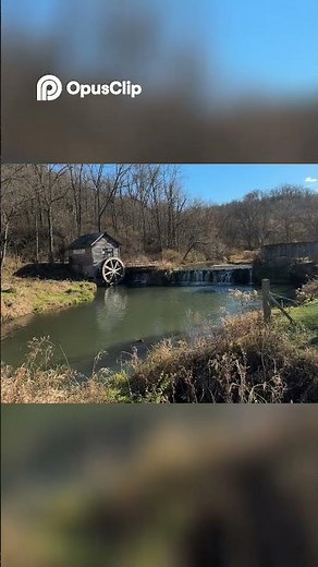 Explore Historic Hyde's Mill By A Waterfall! #realtimedrive