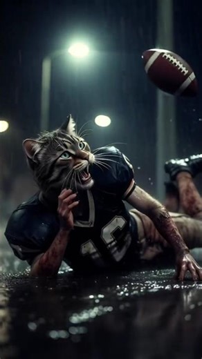 "They Called Cat… She Became a Legend 🐱⚽" #cat #viral #trending #shorts