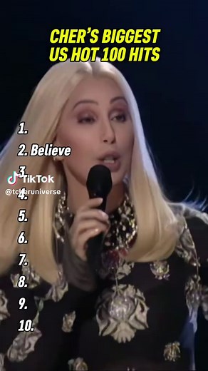 Cher's Top 10 Hits on the US Hot 100