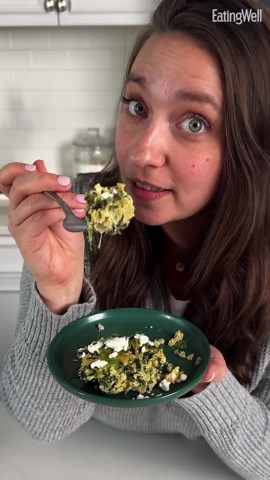 How to Make Spinach, Feta, and Rice Casserole