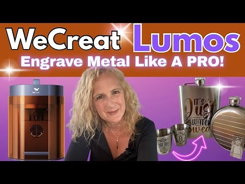 Let’s Colour EnGrave Metal with the WeCreat LUMOS - Laser Engraving for Beginners.