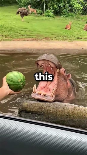 Hippo vs Watermelon – Who Wins?