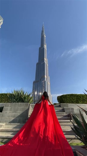 Traveling to Dubai soon? Get the skyline flying dress photo — not a random tourist shot. Dress included. Posing guided. Trusted 4.9★ on Google. Reserve your date before you fly. | Flying Dress Photoshoot-Floganza Dubai