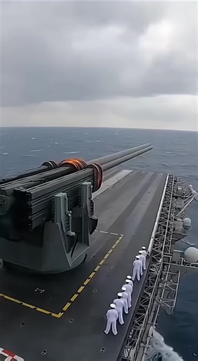 The US Navy's future machine gun, equipped with the most advanced operating system... #usareels #navy #usarmy #america #usa