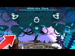 Witherzilla Storm ADDON in Minecraft | Bedrock Edition