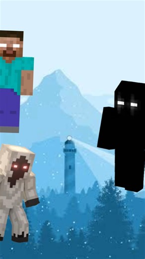 HEROBRINE VS ALL ENTITY #minecraft #herobrine