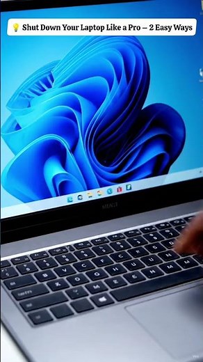 2 Easy Ways to Shut Down Your Laptop | Windows Shortcut You Should Know! 💻