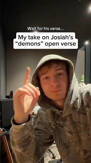 🔥 Open verse challenge for 'demons' by Josiah Queen // TikTok: wassupgio #josiahqueen #openverse