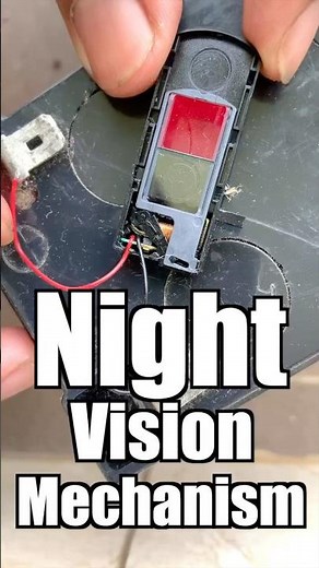 How NIGHT VISION MECHANISM works 📸 #shorts #viralvideo