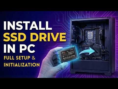How to Install SSD in PC | Full Setup & Initialization in Windows 11/10