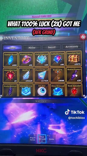Sailor Piece Roblox AFK Grind: 1100% Luck & 2X Boost Results