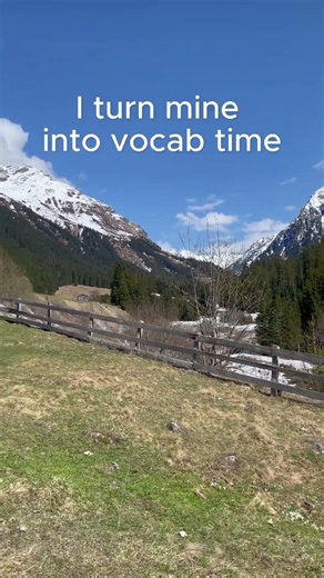 What do you do while walking? #learnwhilewalking #walking #learnenglish #learngerman