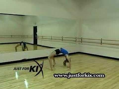 Toe Rise Back Bend Tutorial and Demonstration from Just For Kix