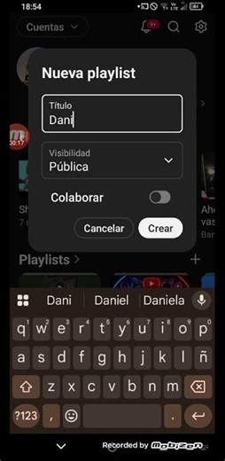 Explicación (Cómo crear las Playlists en Youtube). P1 #explicación #playlist #viralshorts