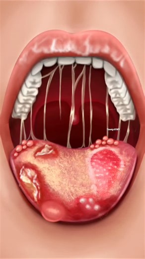 tunnig asmr on Instagram: "ASMR | Deep Mouth Cleaning & Tongue Treatment 🦷 Extreme Tingles Animation Satisfying #instagramreels #mouthcare #tounge #treatment #satisfying"