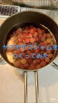 ヤマモモでジャムを作ってみた