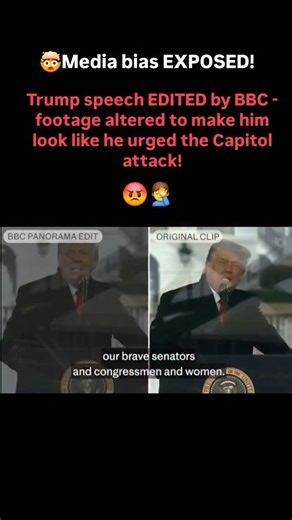 1.1K views · 23 reactions | The BBC “doctored” video of a speech...