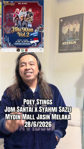Jom Santai x Syahmi Sazli Mydin Mall Jasin 28/6/2026