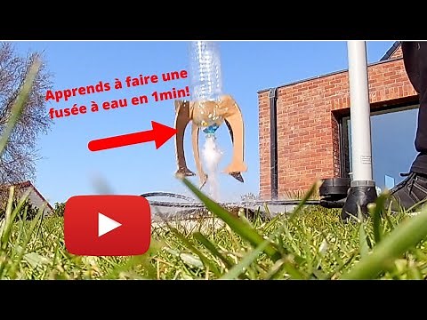 Learn how to make a water rocket in 1 minute! Lockdown Tutorial #1