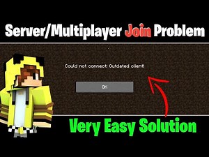 How to fix Could not connect outdated client Minecraft PE