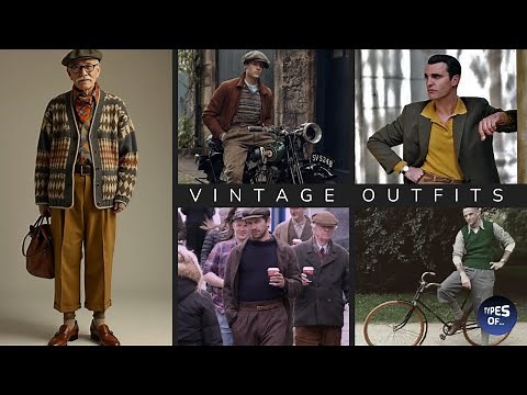Vintage Outfits For Men (Best Retro/Vintage ideas)