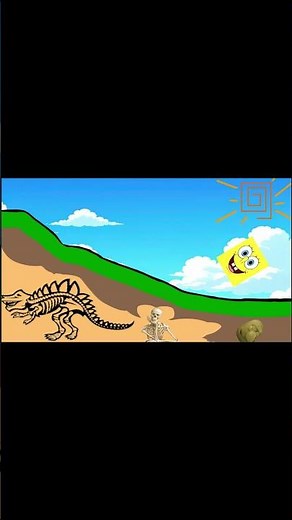 SpongeBob Falling & Climbing Back in Loop 😂 | Animation Short