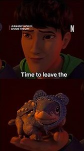 They grow up so fast 🥹 Jurassic World: Chaos Theory is now playing on Netflix!