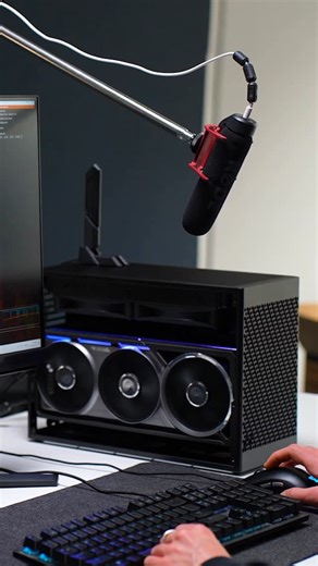 Radium PCs on Instagram: "Sound Test on the RTX 5090 & Ryzen 9950X3D Mini PC in the NCASE M2. Check out the Full Video on our YouTube or this specific build on our Website! ✅ ——— #minipc #itx #itxpc #ncase #ncasem2 #custompc #prebuiltpc #budgetpc #fastest #bestpc"
