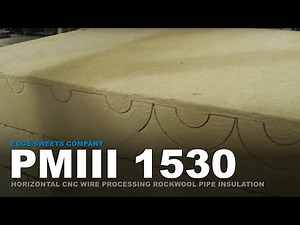 PMIII 1530 - Horizontal CNC Wire Contour Foam Saw Cutting Rockwool | Edge-Sweets