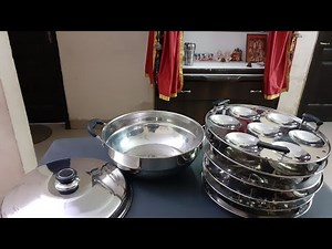 Idli Maker | Idli Cooker | Idli Stand | Idli Steamer | Multi kadai