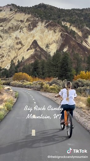 Exploring the Big Rock Candy Mountain Bike Trail in Utah
