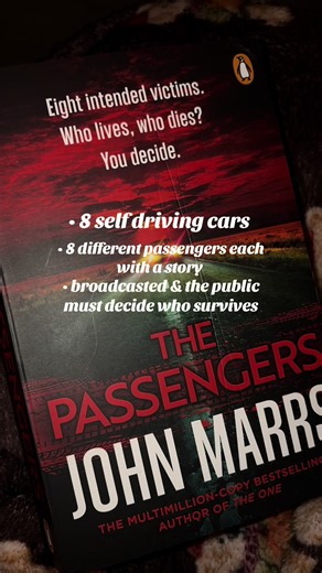 Next up on my TBR 👀📖 The Passengers by John Marrs Starting this one with absolutely no idea what I’m getting myself into… wish me luck 😭😂 #ThePassengers #JohnMarrs #BookTokUK #BookTok #ThrillerBooks