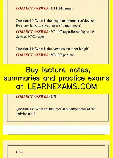 ATSSA Traffic Control Supervisor Re certification Tests Answered Correctly!! video