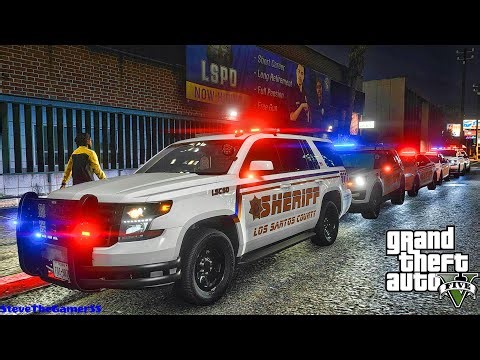 🚓 GTA 5 LSPDFR | Harris County Sheriff City Takeover | High-Speed Pursuits & City Action!