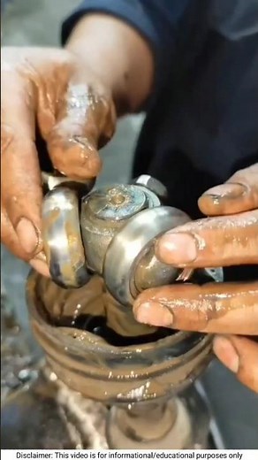 CV Axle Greasing Guide | Step-by-Step #auto #mechanic #automotive #shortsfeed