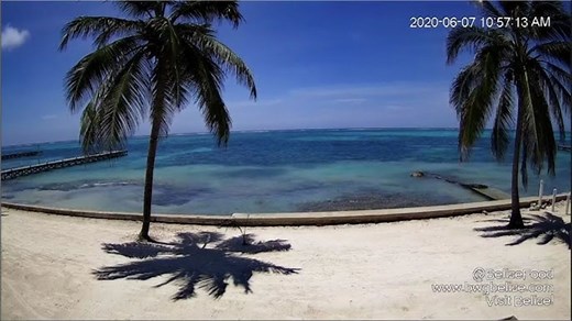 San Pedro Belize Beach Live Webcam