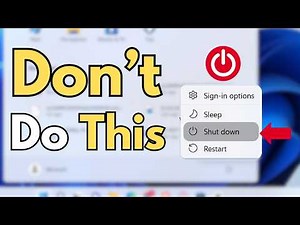 Do NOT Shut Down Your Computer — Here's the Surprising Reason Why
