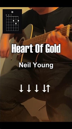 Heart of Gold – Neil Young | Acoustic Guitar Tutorial 🎸