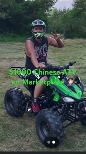 Marketplace be Wild!? $1000 Chinese atv…. #chinese #marketplace #atv #4wheeler #🤦🏻‍♂️