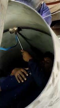 TIG welding with purging gas flow process