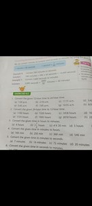 Converting Minutes to Seconds and visWe can convert minutes to... | Filo