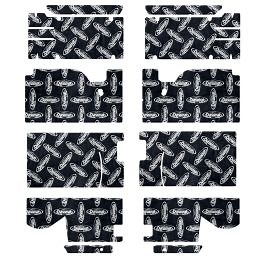 Dynamat Xtreme Custom Cut Floor Kit Mustang 1965-1973