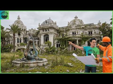 Abandoned Mansion Turned Into Epoxy Floors: 8 Luxurious Interior Designs | Part 2