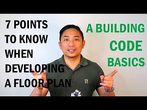 7 Points To Know When Developing a Floor Plan For Architects/ Building Code Analysis Introduction