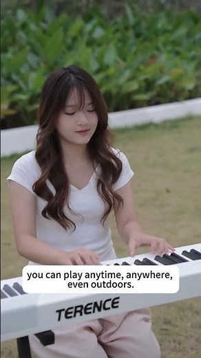 Play Piano ANYWHERE: Terence V50 Foldable Piano Keyboard-Touchscreen, Foldable, Perfect for Beginner