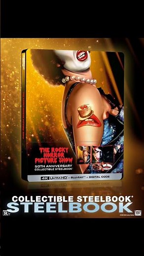 Rocky Horror Picture Show 50th Anniversary Steelbook