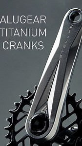 ALUGEAR STELLAR Ti Crankset is a game-changer when it comes to...
